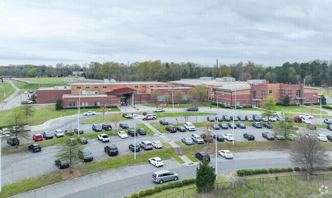 At Ridge Road Middle, 20% of students scored at or above the proficient level for math.