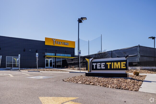 Residents in Webb City practice their golf swing and enjoy time out at Tee Time.