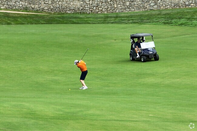 Tee off at Potomac Shores Golf Club in Cherry Hill.