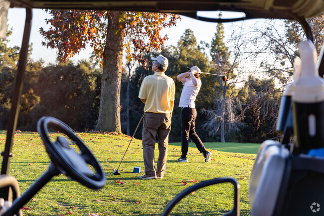 Practice your swing at the Marshall Canyon Golf Course in North La Verne.
