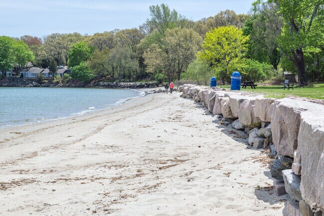 North Kingstown Town Beach brings a sandy shore to residents of the Allenton neighborhood.
