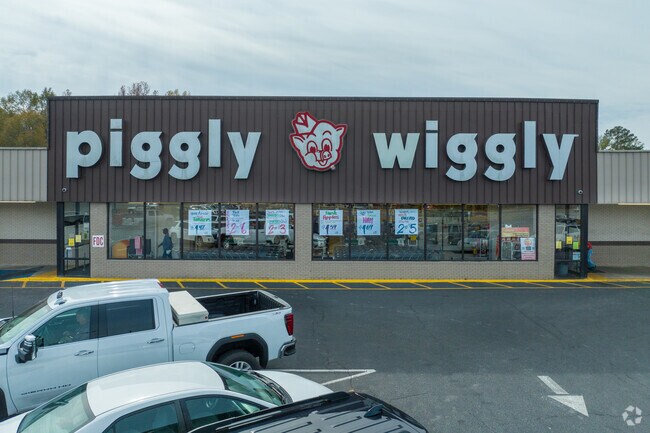 Grab your groceries at Piggly Wiggly near South Shelby.