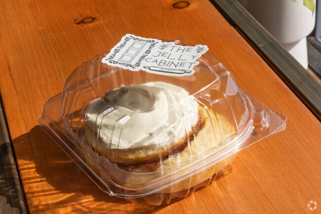 Cinnamon rolls from the Jelly Cabinet  are a Northside favorite on weekend mornings.