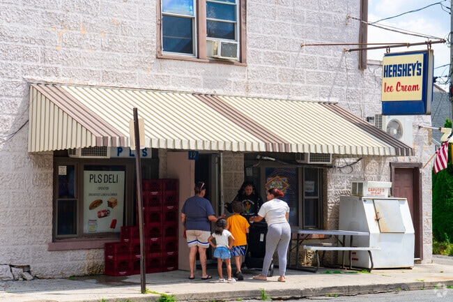 Summit Hill residents can stop off to get a sandwich or some ice cream at PLS Deli, a local staple.