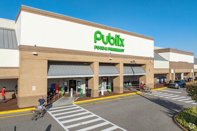 Publix grocery store supplies East Lake residents with all the weekly needs.