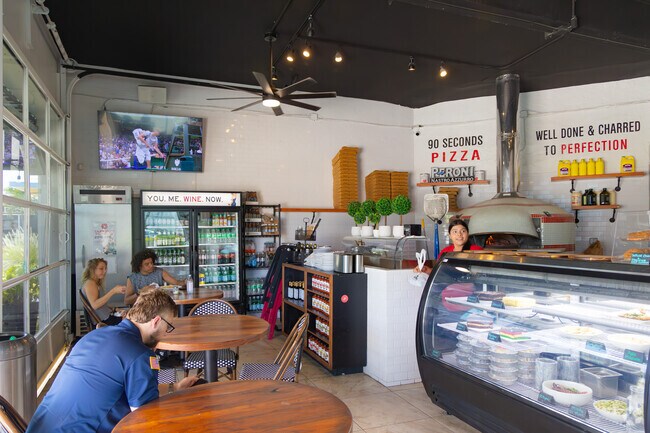 Prospect Heights locals enjoying the Italian menu at Lynora's Kitchen.