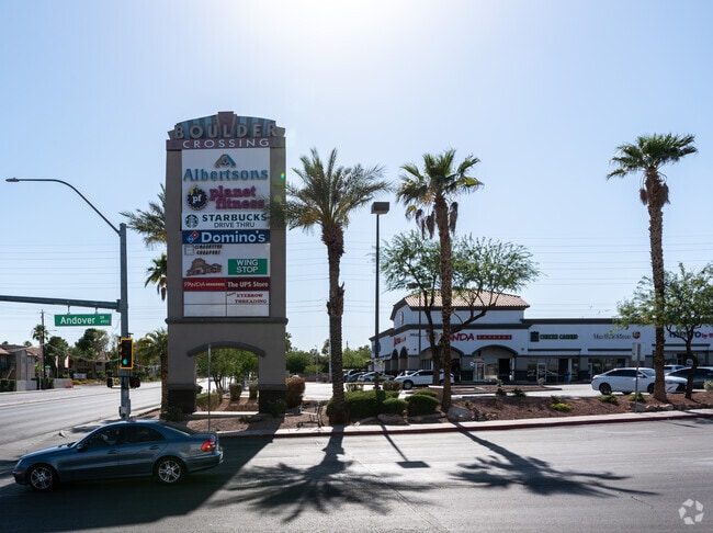 Retail centers are scattered throughout Whitney Henderson, NV.