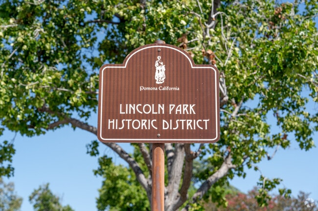 Lincoln Park Historic District in Pomona is listed on the National Register.
