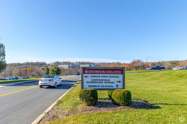 Stroudsburg Area School District has Elementary, Middle and High School within its Campus.