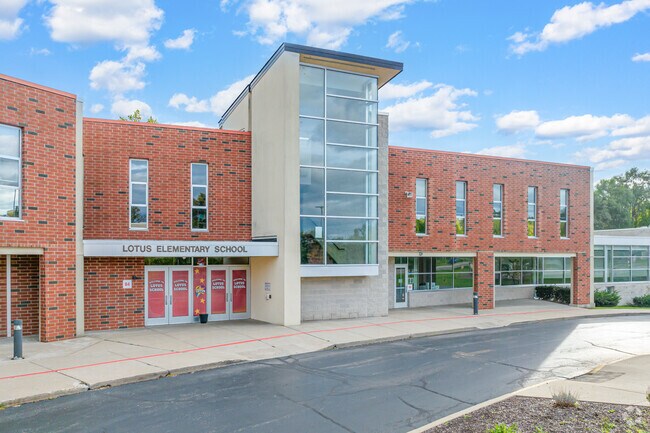 Lotus Elementary School serves the Fox Lake community.