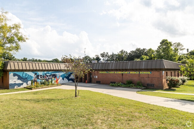 Local children can easily walk to Morrell Park Elementary/Middle School.