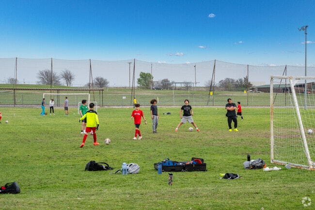 Soccer is a great way for the City of Benbrook kids to burn off some energy