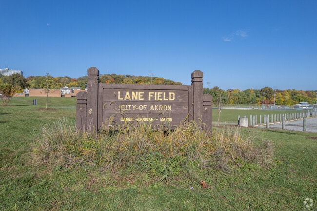Lane Field Park in Sherbondy Hill, Akron, Ohio.