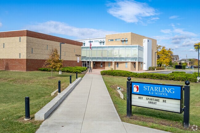 Starling K-8 School in Franklinton serves the children in grades PK-8.