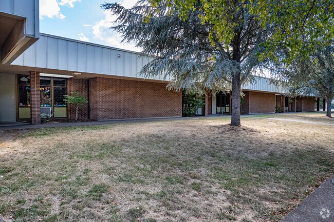 Students have plenty of room to study in the large classrooms at Takena Elementary School.