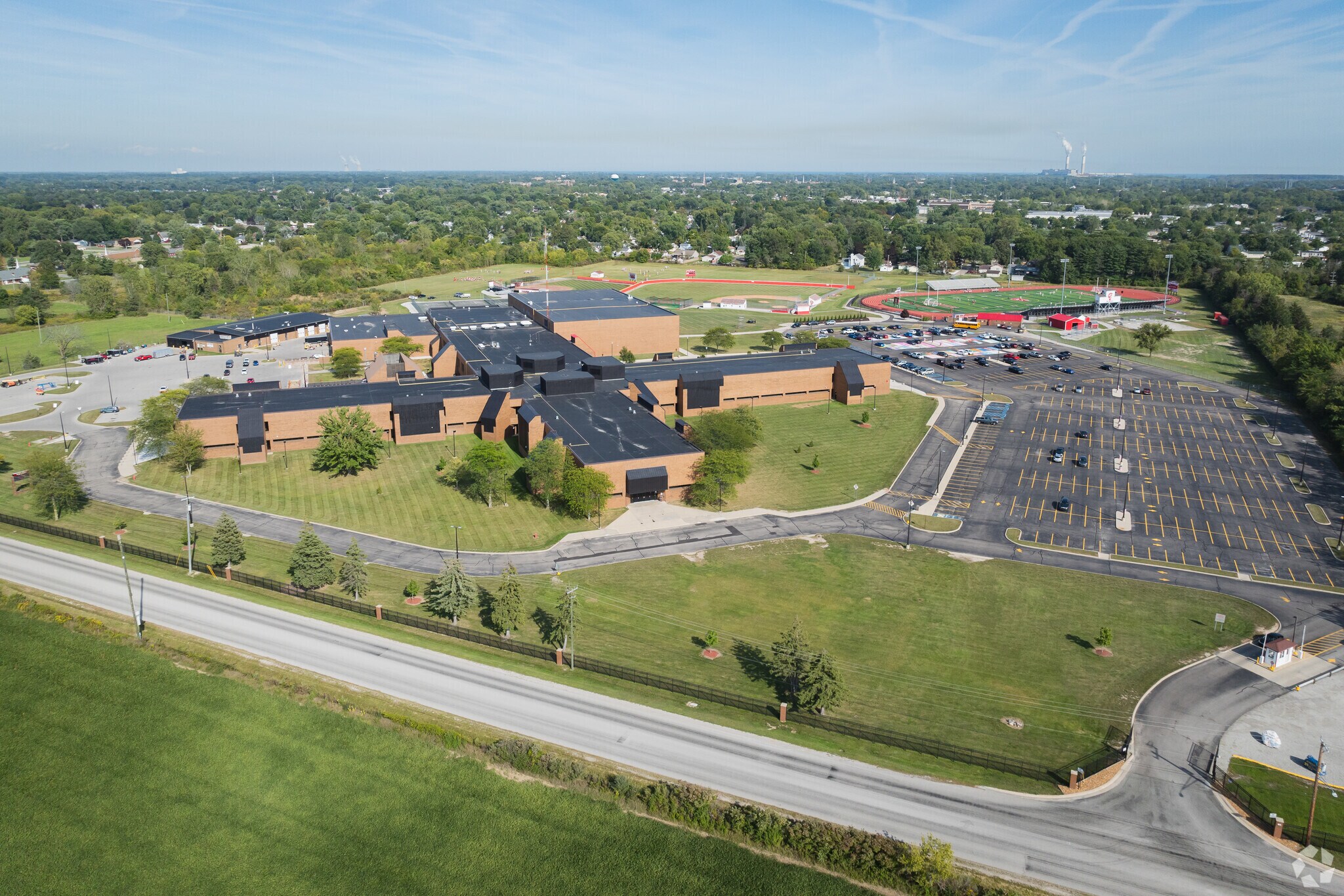 Monroe High School serves the community of Monroe just outside of Detroit.
