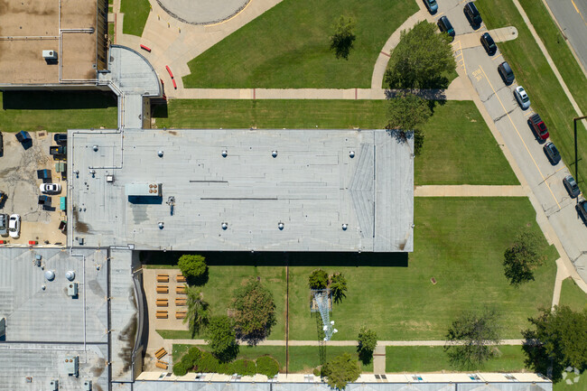 Here is a top down view of Wilbur Middle School.