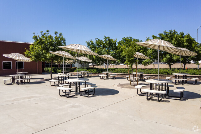 Student seating at Oraze Elementary School in Fresno.