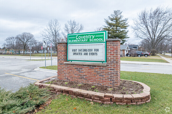 Crystal Lake's Coventry Elementary School has 617 students in grades K-5.