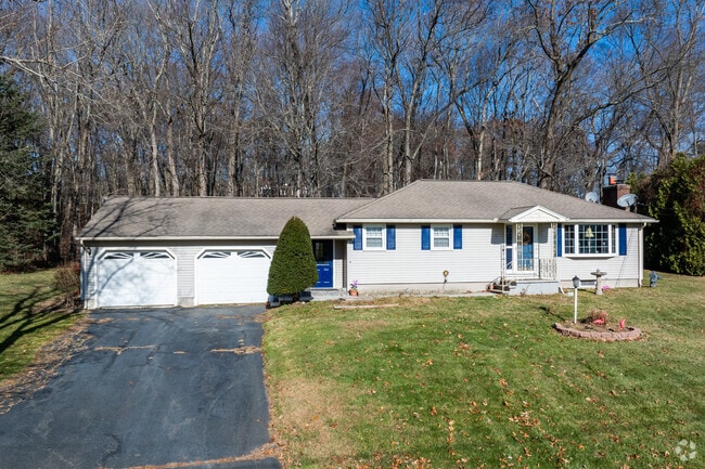 Ranch-style homes are a common housing style on the streets of Wolcott.