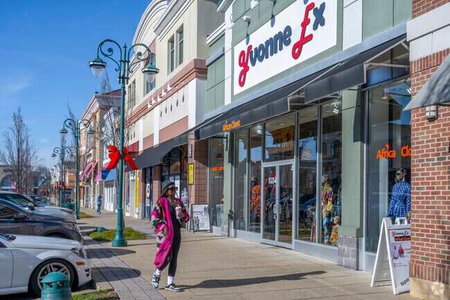 Bowie Town Center is just south of Highbridge Park and is full of big box stores.