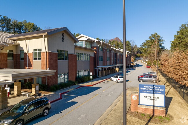 Heards Ferry Elementary receives an 8 out of 10 rating on GreatSchools.