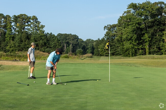 Playing a round of golf at Glen Riddle Golf Club in Glen Riddle.