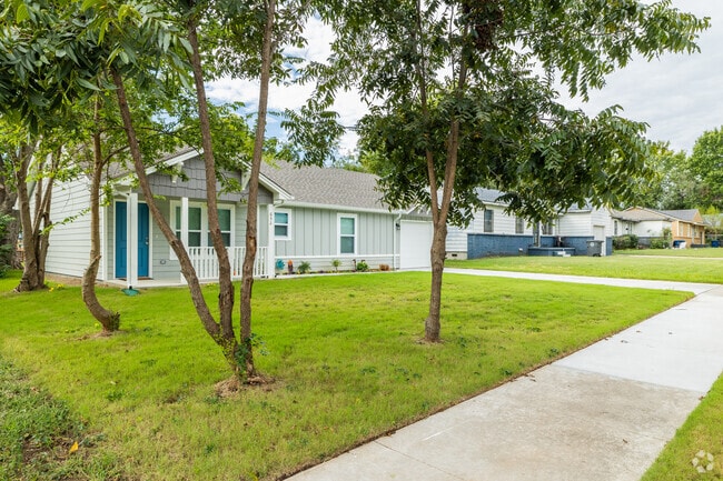 New construction homes are found amongst 1950s cottage-style homes of Chamberlain neighborhood