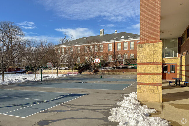 Recreational area at Key Elementary School