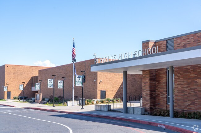 Reynolds High School serves students grades 9-12.