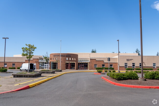 Newport Middle School is only a ten minute drive from the Otter Rock neighborhood.