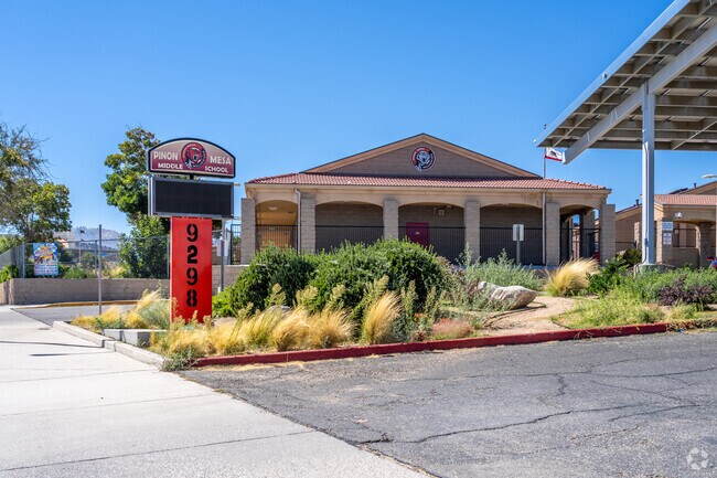 Pinon Mesa Middle School challenges and encourages children to learn.
