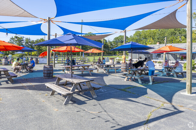 Patch Brewing in Gordonsville has not only beer but great food and outdoor seating.