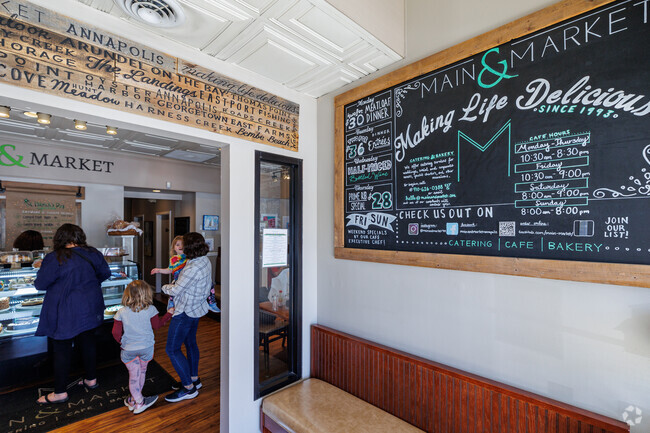 Main and Market is a local favorite in Victor Haven.