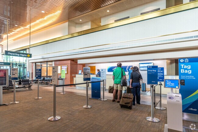 The Walla Walla regional airport is located a short drive from College Place.