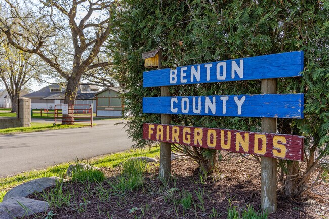 The Benton County Fairgrounds lie on the northern border of the Wilson Park neighborhood.