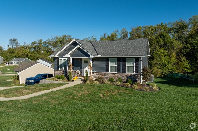 Live the country lifestyle in style, with newly built homes on manicured lawns in the rolling hills of rural Dry Ridge.