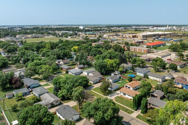 Residents of Berger can easily access local shopping and dining.