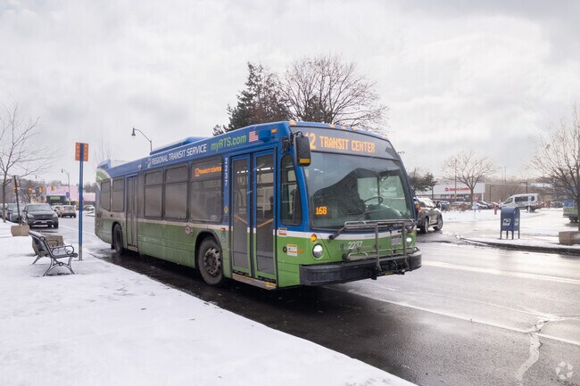 Regional Transit Service reliably serves the Swillburg neighborhood.