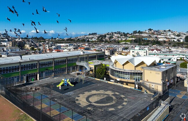 Longfellow Elementary School has a beautiful campus in Crocker.