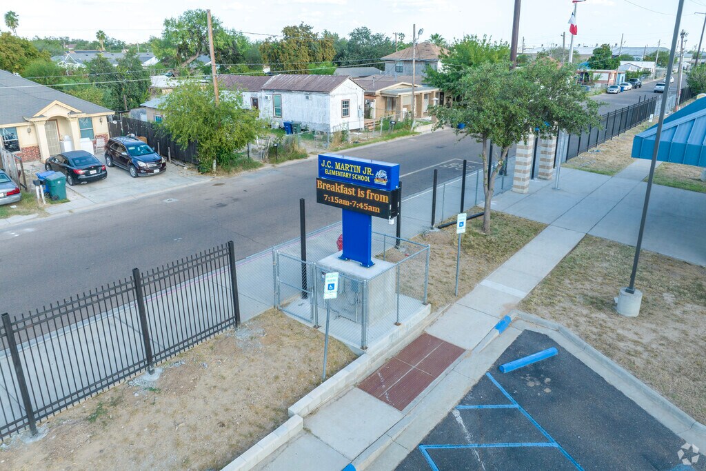 J.C. Martin Jr. Elementary School hosts grades Pre-K to 5th in central Laredo, Tx.