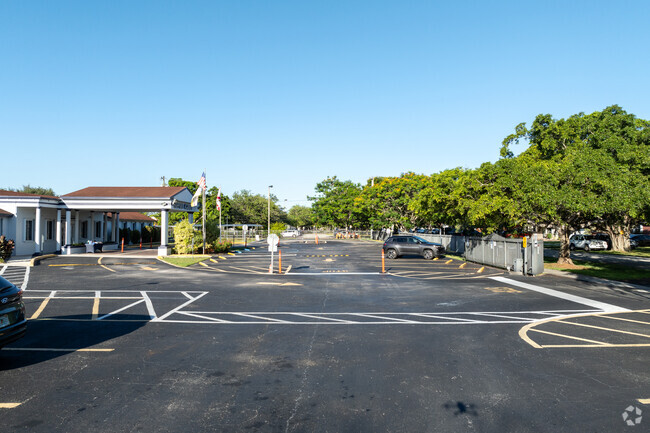 The Highpoint Academy parking lot.