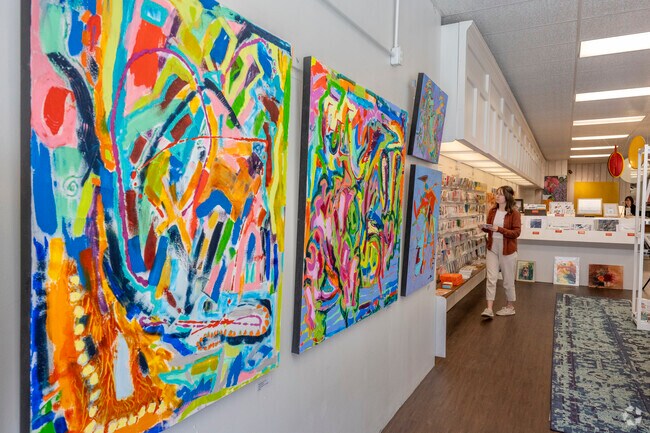 Overt Space Gallery & Gift in Stoughton offers unique arts gift items alongside its gallery walls.