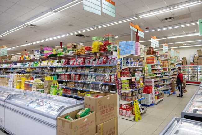 Lots of great snacks and fresh seafood can be purchased at the Asian Market on Central Ave.