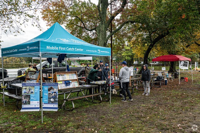 Vendors promoting their good and services.