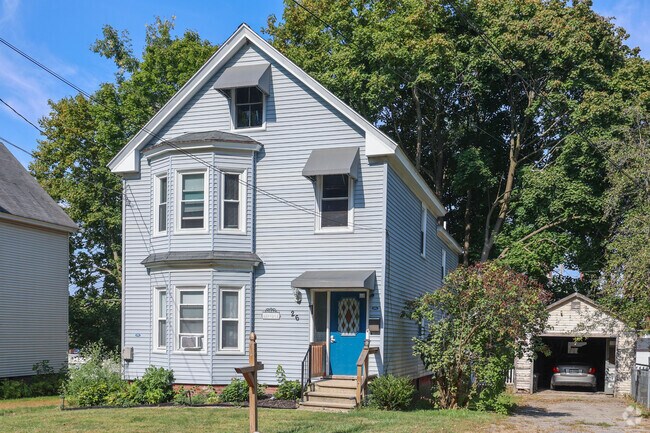 Duplex homes are found throughout Downtown Lewiston.