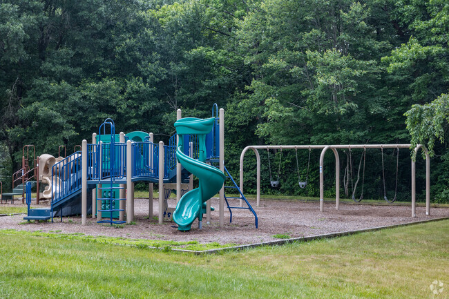 Garfield Elementary School even has a second playground with a swingset.
