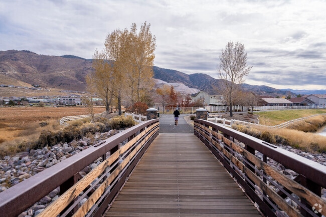 Joggers will be seen often on these trails as they circumnavigate Virginia Foothills.