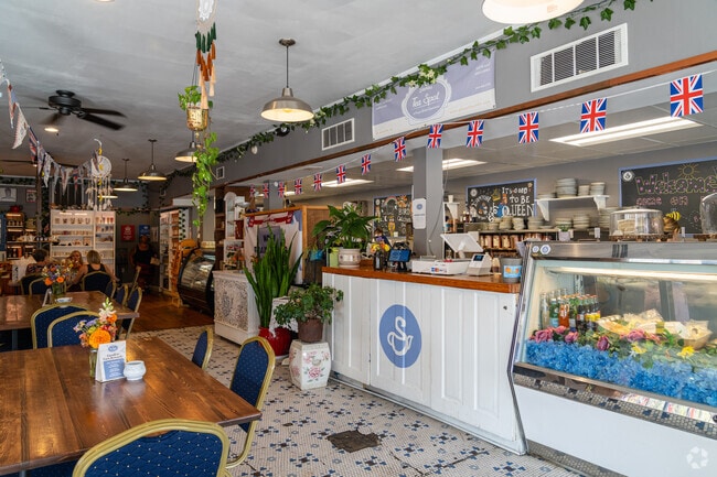 You'll always be greeted with a smile from the staff at Emma's Tea Spot in Hamilton.