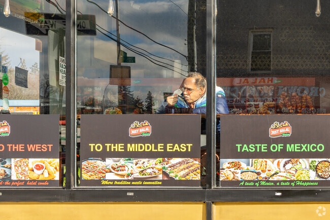 Holliswood has restaurants from different ethnic groups.